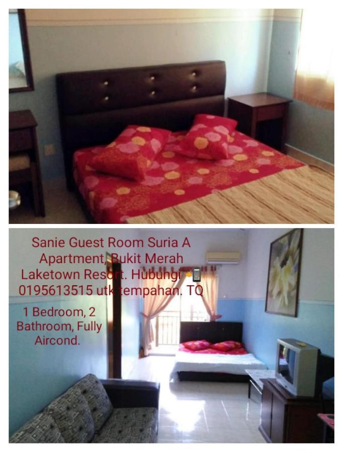 Sanie Guest Room Suria A' Apartment, Bukit Merah Laketown Resort Kampong Kubu Gajah  Exterior foto